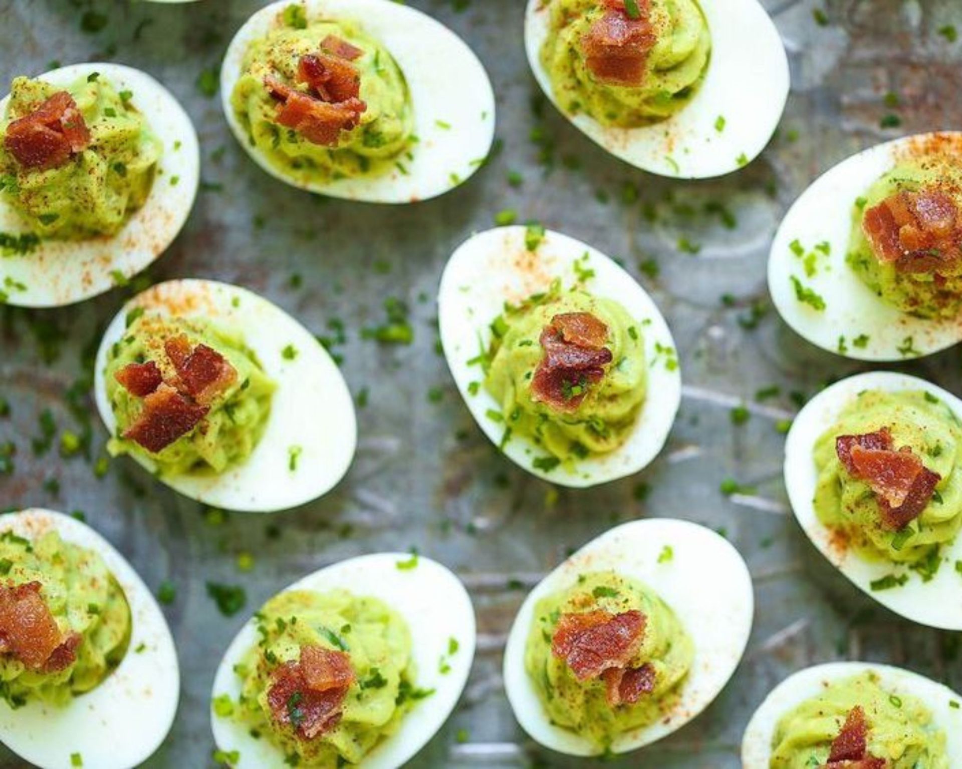 avocado deviled eggs