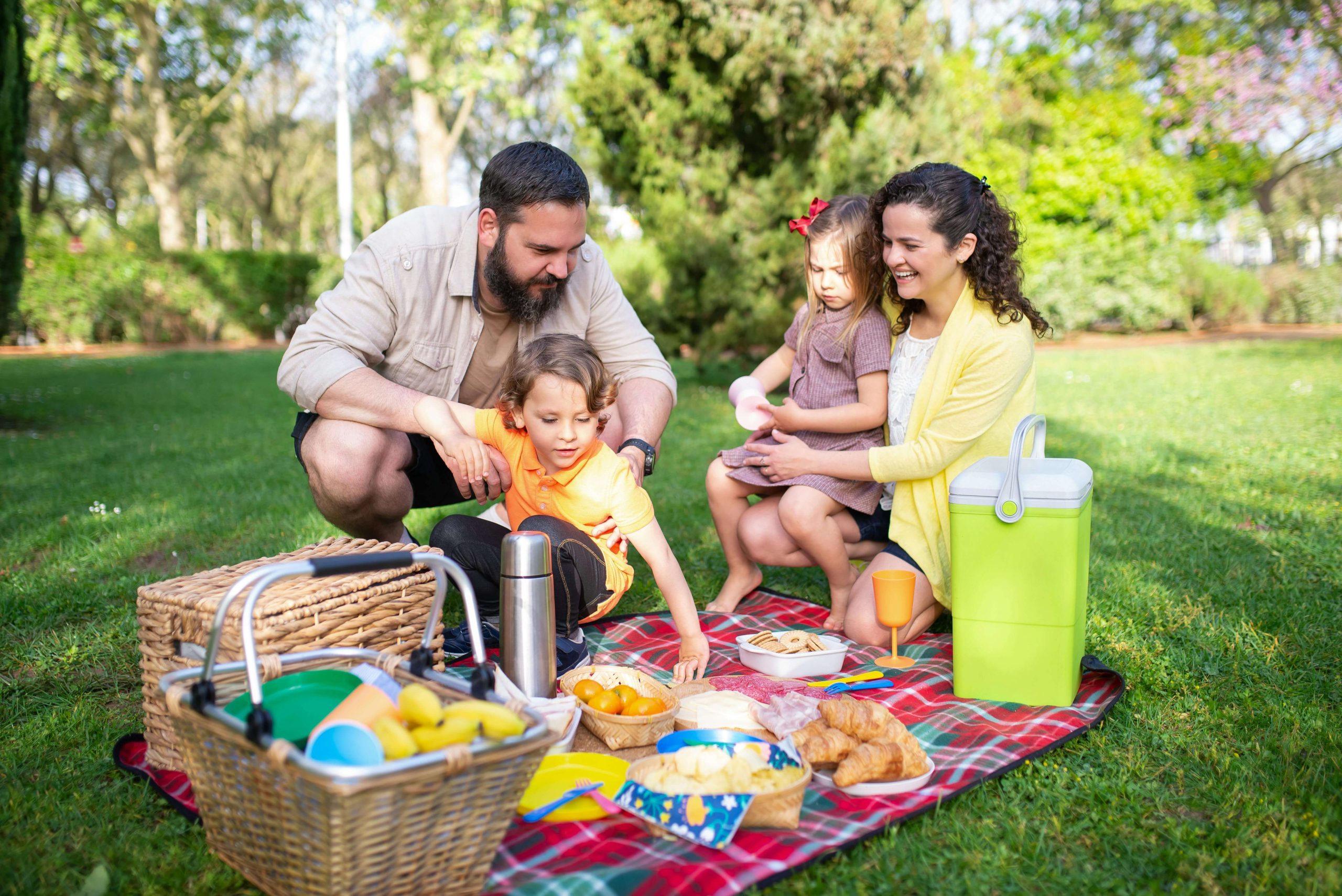 obitelj na pikniku
